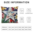 thumbnail image 5 of SHANXI Decor American Flag Pillow Case Decorations 20x20in, 5 of 5