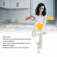thumbnail image 4 of Manual Grain Mill, Easy Cleaning Cast Iron Sturdy Labor Saving Safe Coating Manual Grinder Convenient Multipurpose with Table Clamp for Corn for Wheat, 4 of 7