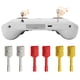 thumbnail image 4 of Seitruly 2 piezas Control remoto Thumbstick antideslizante Rocker Joystick accesorios repuestos repuesto para Accesorios para aéreos Plata, 4 of 6