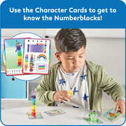 hand2mind Numberblocks 1-10 MathLink Cubes Activity Set, Elementary Math & Counting Toys, Ages 3+