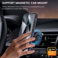 thumbnail image 6 of for Samsung Galaxy S24 Ultra Case with Slide Camera Cover, Rugged Heavy Duty Shockproof Protective Phone Case with Ring Kickstand, Blue, 6 of 7