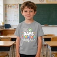 thumbnail image 2 of Boys 100 Days of School Shirt Gray | 100th Day Celebration T-Shirt for Kids Kids to Youth 3-10 Years | Heather Gray Graphic Tee,Size 3 T, 2 of 9
