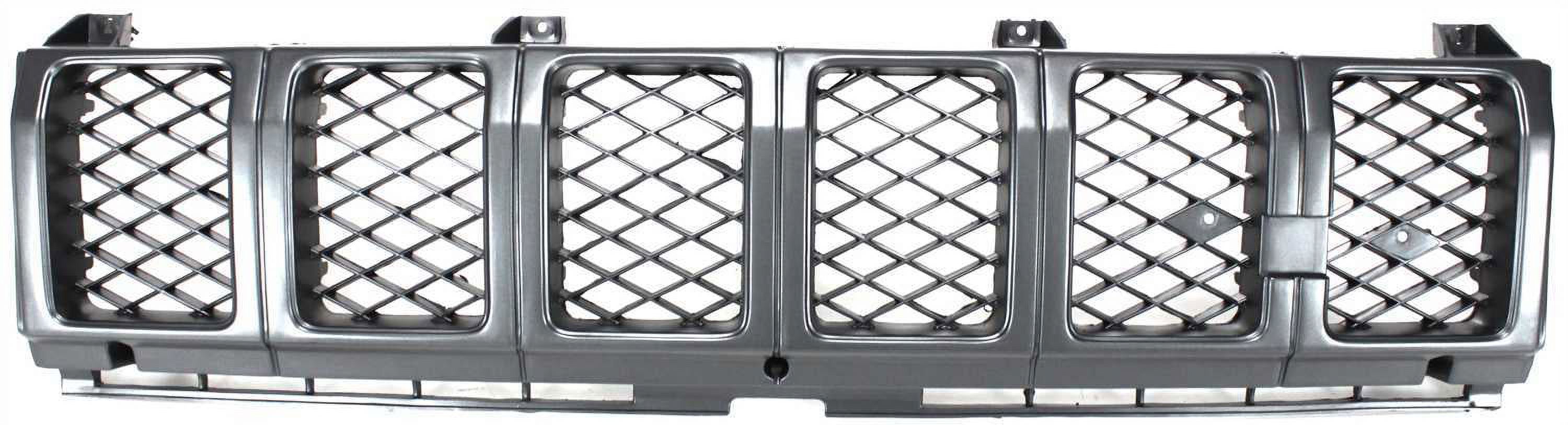 Grille Assembly Compatible With 1982-1983 Toyota Pickup Painted Black Shell and Insert