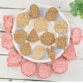 thumbnail image 4 of 8 Pcs/Set Christmas Themed Cutters  Christmas Tree DIY 3D Biscuits  Baking Mould  Decorating Tools, 4 of 8