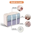 thumbnail image 4 of Juego de 8 bolsas organizadoras de equipaje Packing Cubes YEEYAA para viajes, 4 of 7