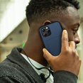 thumbnail image 5 of SHAR Compatible with Apple iPhone 12/ iPhone 12 Pro Case Card Slot Cover（Dark Blue）, Shockproof TPU Silicone PC Case, 5 of 5