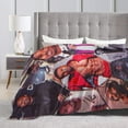 thumbnail image 5 of Blanket Michael Actors B. Jordans Throw Flannel Blankets Warm Soft Cozy Fuzzy Air Conditioning Blanket for Living Room Sofa Bed Gift Blankets for All Seasons 30"x40", 5 of 6
