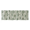 thumbnail image 2 of VHC Brands Dorset, Farmhouse Window Valance Curtain, Floral, Green, 16x60, 2 of 3