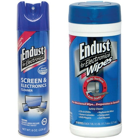 Endust 259000 Anti-Static Pop-Up Wipes Multi-Surface Electronics Cleaner
