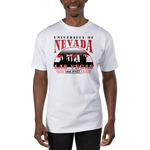 Men's Uscape Apparel White UNLV Rebels T-Shirt