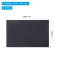 thumbnail image 2 of Non Slip Furniture Pads, 4 Pack 6 x 4 Inch Silicone Cuttable Adhesive Floor Protector, Black, 2 of 6