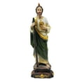 thumbnail image 5 of Saint Jude Thaddeus (San Judas Tadeo) Statue - Patron Saint of Impossible Causes - Religious Figurine for Home Altar & Spiritual Decor - Available in 8, 12, and 16 Inches (Sx8"inches), 5 of 10