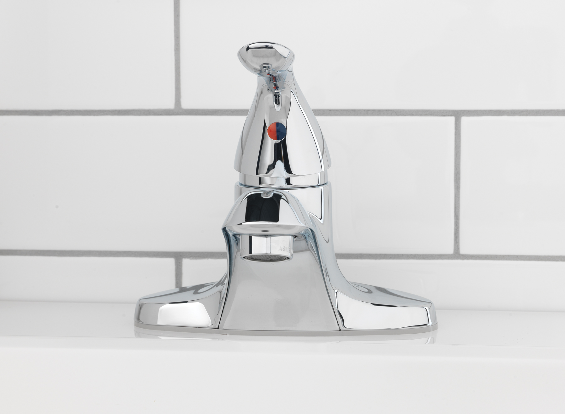 Mainstays 4 Inch Centerset Single Handle Bathroom Faucet photo 5