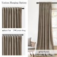 thumbnail image 3 of Cortinas Stangh de terciopelo beige camel, 300 g/m², térmicas, 300 x 305 cm, 3 of 8