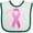 White and Green, variant on Inktastic Breast Cancer Pink Awareness Ribbon Boys or Girls Baby Bib