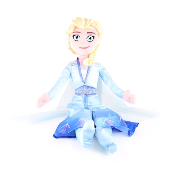 Disney Frozen Elsa Pillowbuddy, Soft Plush, Blue
