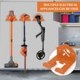thumbnail image 6 of SUMMIT - Garage Organization Storage Trimmer Rack Garden Power Tool Hanger for Grass Trimmer, Hedge Trimmer, Heavy Duty Weed Wacker Hook Tool Organizer, 1 Pack, 6 of 13