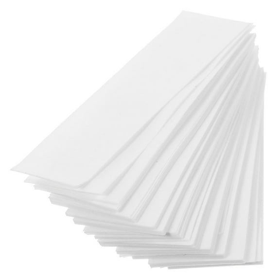 Beaupretty 200pcs White Filter Papers Chemography Science Experiment Paper for Researchers