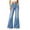 Light Blue-b, variant on Vivianyo HD Women's Drawstring Elastic Waist Wide Leg Jeans, Pull-On Casual Denim Pants with Pockets, Women's Dark Blue, Sizes S-2XL