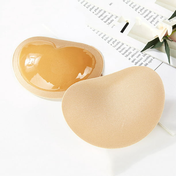 Aofa Silicone Bra Inserts Self-Adhesive Bra Pads Inserts Removable Sticky  Breast Enhancer Pads Breast Lifter For Women 