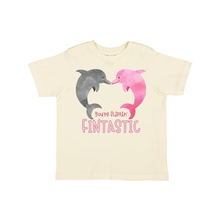 

Inktastic You re Flippin Fintastic Dolphins Gift Toddler Boy or Toddler Girl T-Shirt