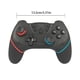 thumbnail image 2 of Reemplazo de la consola del controlador del joystick del juego del gamepad inalámbrico Bluetooth para Switch Pro con mango de 6 ejes, rojo azul seitruly EL2677-02B, 2 of 2