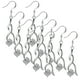 thumbnail image 2 of Aretes en forma de caracol Spiral01 5Pzas Espiral Plata Metal/Zirconia., 2 of 2