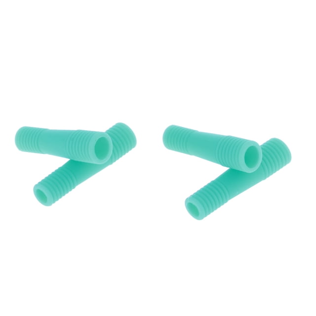2 Pares Funda Protectora de Tijera de Uñas Sunnimix Cubierta de Silicona Verde