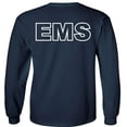 thumbnail image 2 of Fair Game EMS Long Sleeve Shirt Emergency Medical Services-Navy-2x, 2 of 3