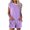 A-Purple, variant on Wyobmus Pajama Sets for Women 2 Piece Soft Solid Round Neck Pj Sets Sleepwear Sleeveless Loungewear Shorts With Pockets A-Black