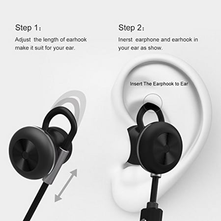 Ixir iMac with Retina 5K display Bluetooth Earbuds Ultra Lightweight 4.1 Wireless In-Ear Running Earbuds IPX4 Water Resistant with Mic Stereo Earphones  CVC 6.0 Noise Cancellation