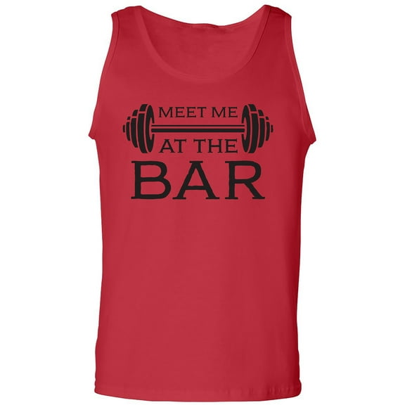 Meet Me At The Bar Adult Tank Top