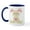White/Navy Inside, variant on CafePress - Easter Bunny Spring Mug - 11 oz Ceramic Mug - Novelty Coffee Tea Cup