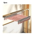 thumbnail image 2 of Perchas para abrigos Inteprter 5 uds acero inoxidable rosa, 2 of 6