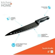 Kitchen + Home Nonstick Chef Knife - 8 Inch Stainless Steel Multipurpose Sushi Knife