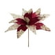 thumbnail image 2 of Flores Artificiales Navideñas Rojas | Arreglo Floral Navideño de Tela de Alta Gama | Jarrón Decorativo Ligero | Decoración Festiva para Interiores y Exteriores, Fiestas y Reuniones, 2 of 6