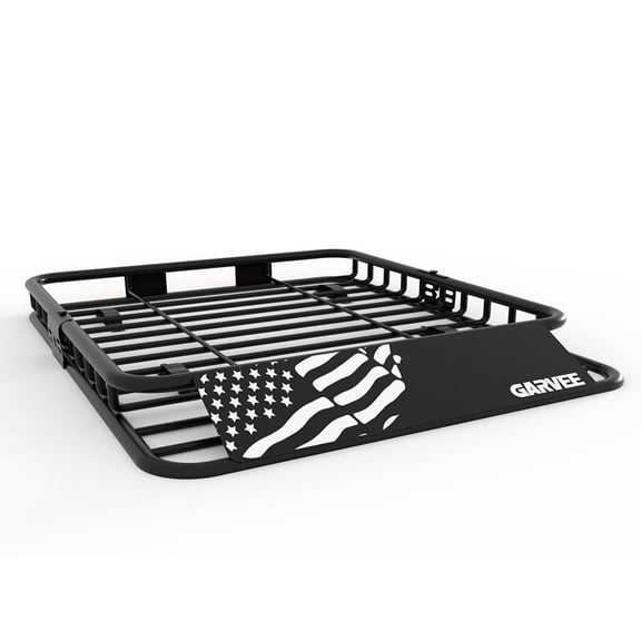 Ataucjin Universal Roof Rack Carrier Basket, 200 Lbs Capacity Car Cargo Rack with Extension Luggage Holder Basket Heavy Duty for SUVs, Trucks, Vehicles