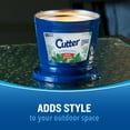 thumbnail image 6 of Cutter Outdoor Candle with Real Citronella Oil Reduces Presence of Mosquitoes, 17 Ounces, 6 of 9