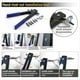 thumbnail image 4 of Kit de Herramientas para Tuercas Remachables A Presión, Combinación de Tuercas Remachables Métricas de 430 Piezas (M8/M6/M5//M3), Adecuado para Muebles, Decoración B, 4 of 5