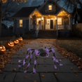 thumbnail image 4 of Halloween Decorations, Large Realistic Pur-ple Spider Prop, Lifelike Halloween Decoration for Indoor Outdoor Haunted House, Scary Prank Decor for Yard and Garden, 4 of 4