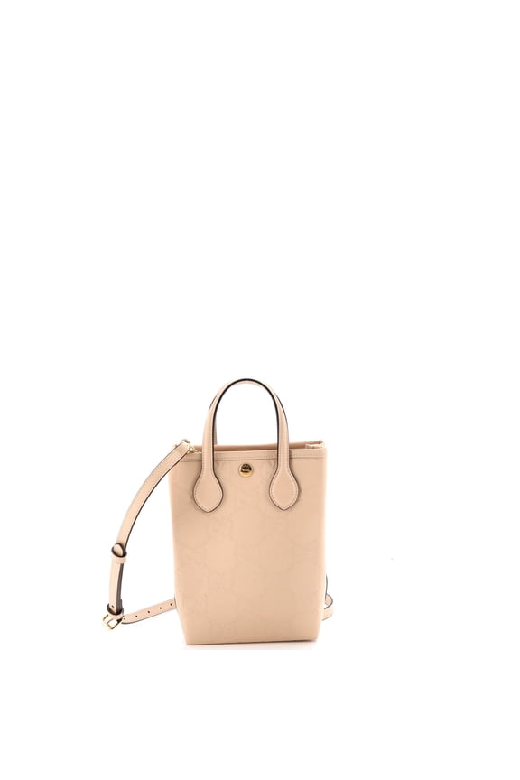 Pre-Owned Vertical Tote GG Embossed Leather Mini By Rebag