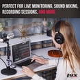 thumbnail image 3 of LyxPro HAS-10 Closed Back Over-Ear Mixing Headphones, 3 of 7
