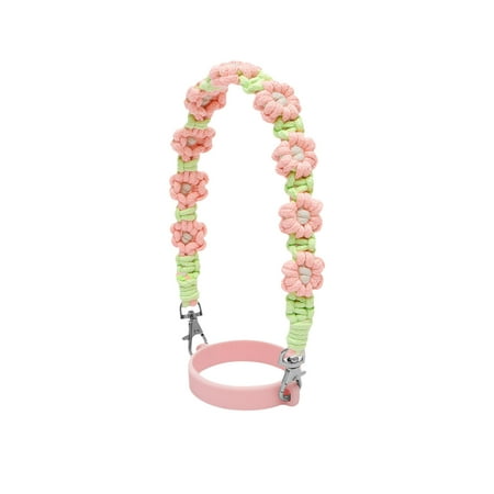 

Water Bottle Handle Strap Handmade Flower Sling Holder Lanyard Cup Accessories Compatible With 16 40oz Bottle Halloween Special Halloween Dining Room Decoration