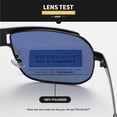 thumbnail image 6 of RoyalHot Unisex Polarized Alloy Square Oversized Frame Sunglasses Driving SunGlasses UV400, 6 of 7