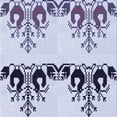 thumbnail image 1 of Ahgly Company Machine Washable Indoor Square Transitional Lavender Blue Area Rugs, 4' Square, 1 of 7