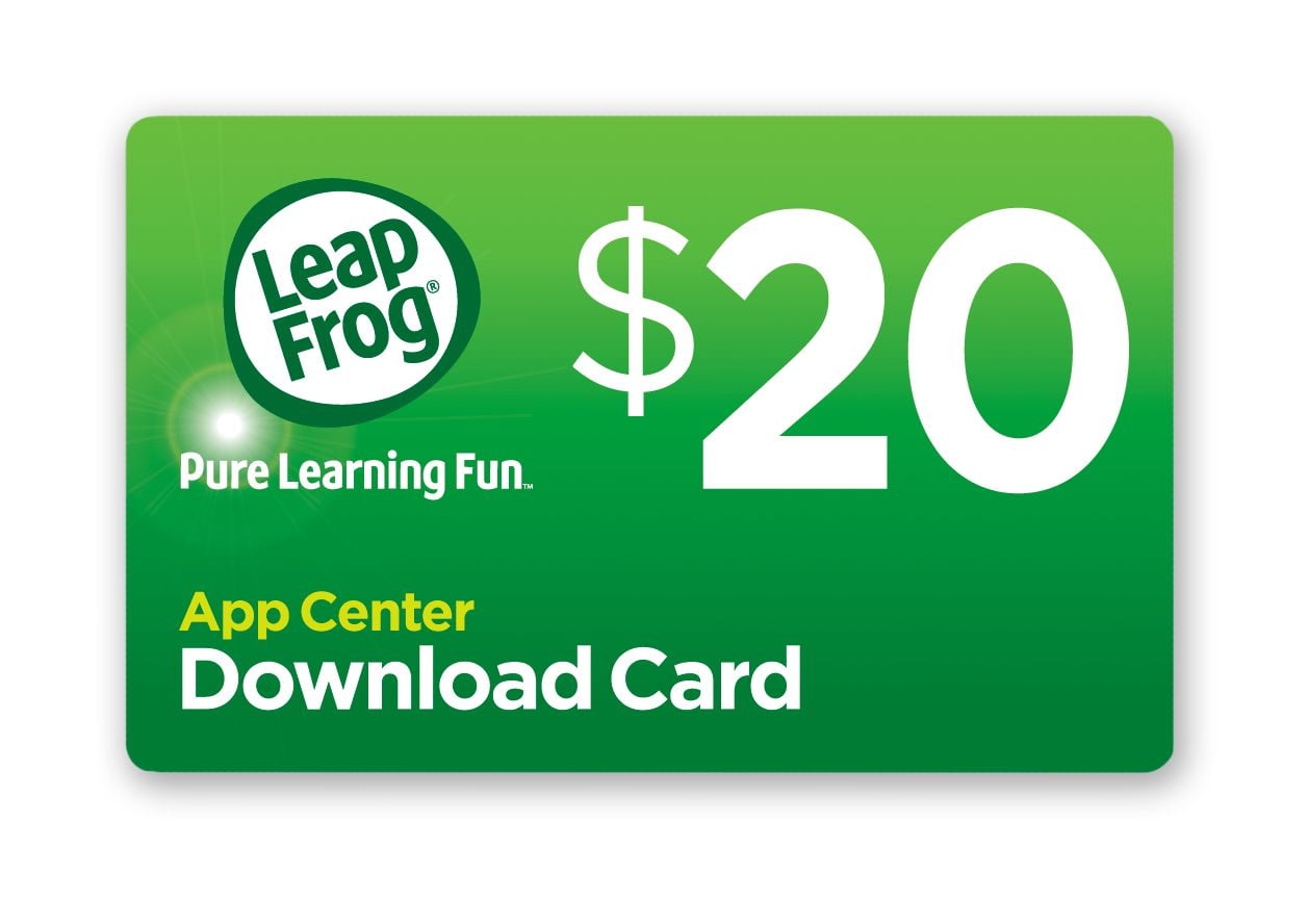 LeapFrog App Center Download Card 20 39525 for sale online 