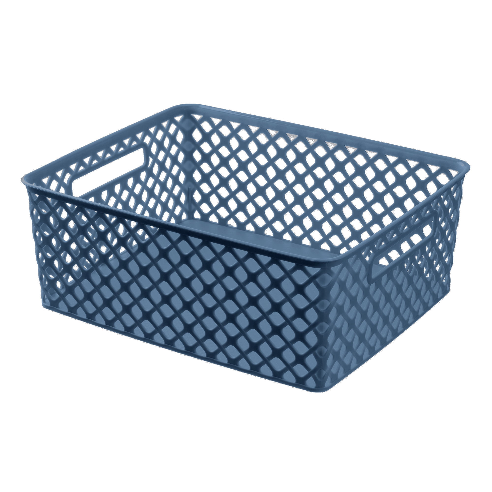 Large Deco Basket Moonlight Blue, Pack of 2
