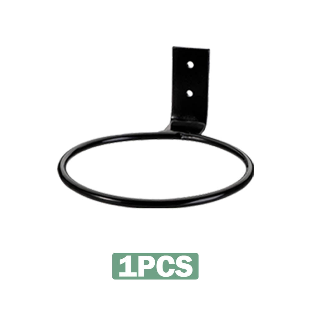 Flower Plant Holder Ring Wall Mounted,4 Inch Plant Wall Hanger Rings,Metal Plant Holders Wall