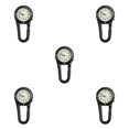 thumbnail image 1 of ZLight Alloy Beautiful Pocket Watch With Luminous Display Function Wide Range Of Application Quartz Watch black 5Set, 1 of 6