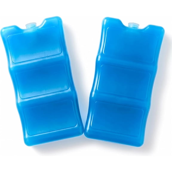 Long Lasting Can Ice Pack | 6-Can (2 Pack) - Great for Can Coolers and Breastmilk Bottles Storage